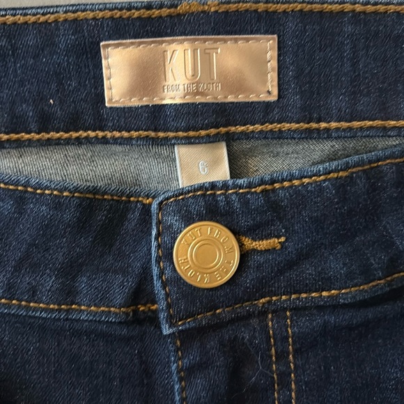 Kut from the Kloth Blue Straight Leg Jeans - Picture 3 of 3